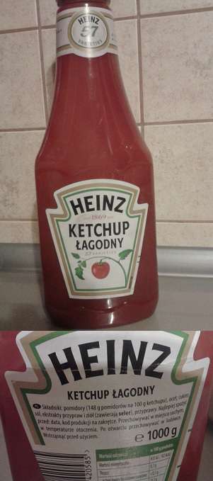 Ketchup łagodny Heinz
