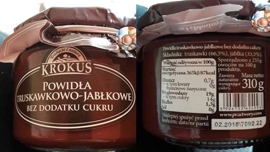 Powidła truskawkowe Krokus