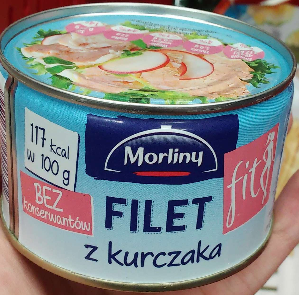 KONSERWA FILET Z KURCZAKA MORLINY FIT