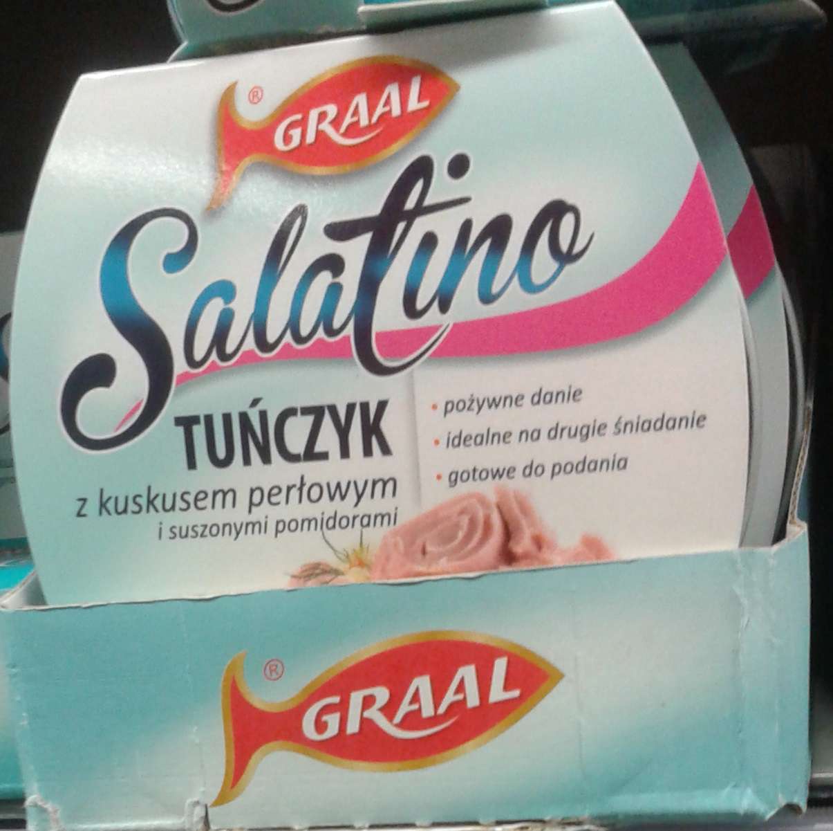 TUŃCZYK Z KUSKUSEM SALATINO GRAAL