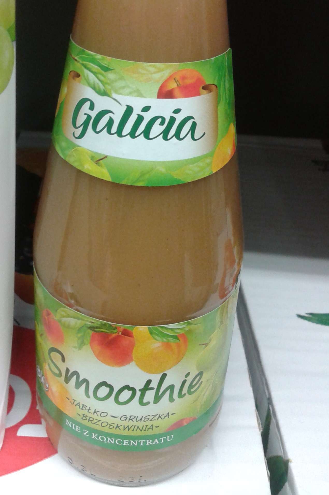 SMOOTHIE JABŁKO-GRUSZKA-BRZOSKWINIA GALICIA