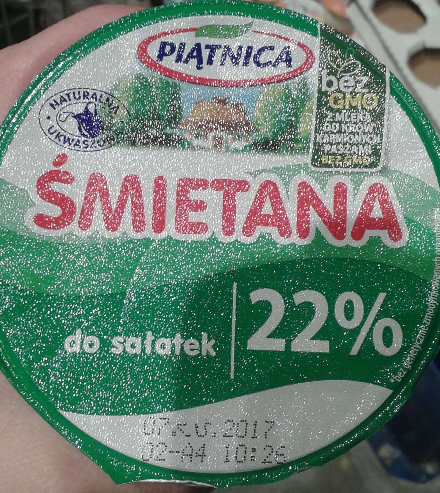 ŚMIETANA DO SAŁATEK PIĄTNICA