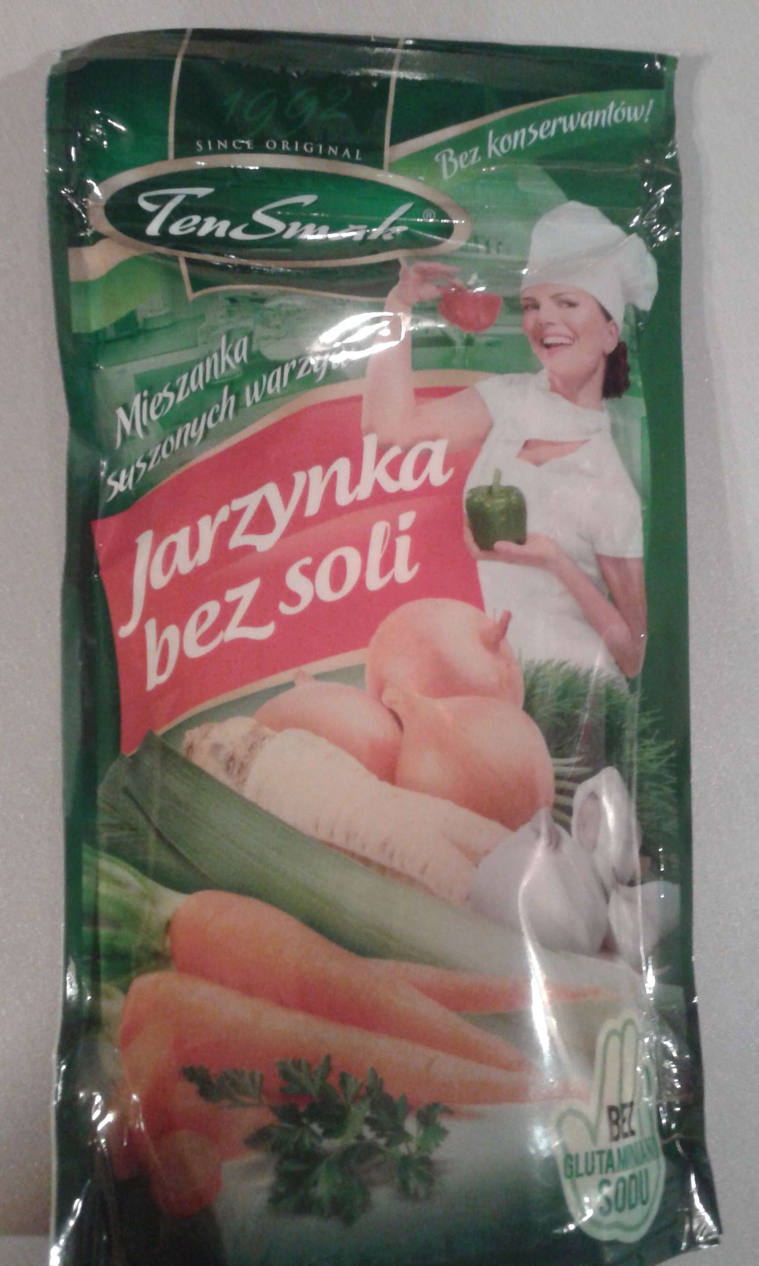 JARZYNKA BEZ SOLI TEN SMAK