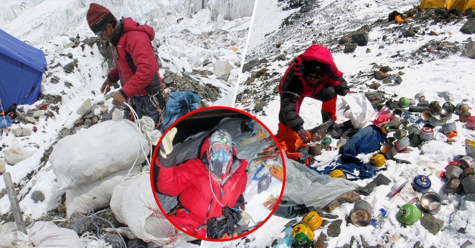 WIELKIE SPRZĄTANIE MOUNT EVERESTU – REKORDOWA ILOŚĆ ŚMIECI I CIAŁ