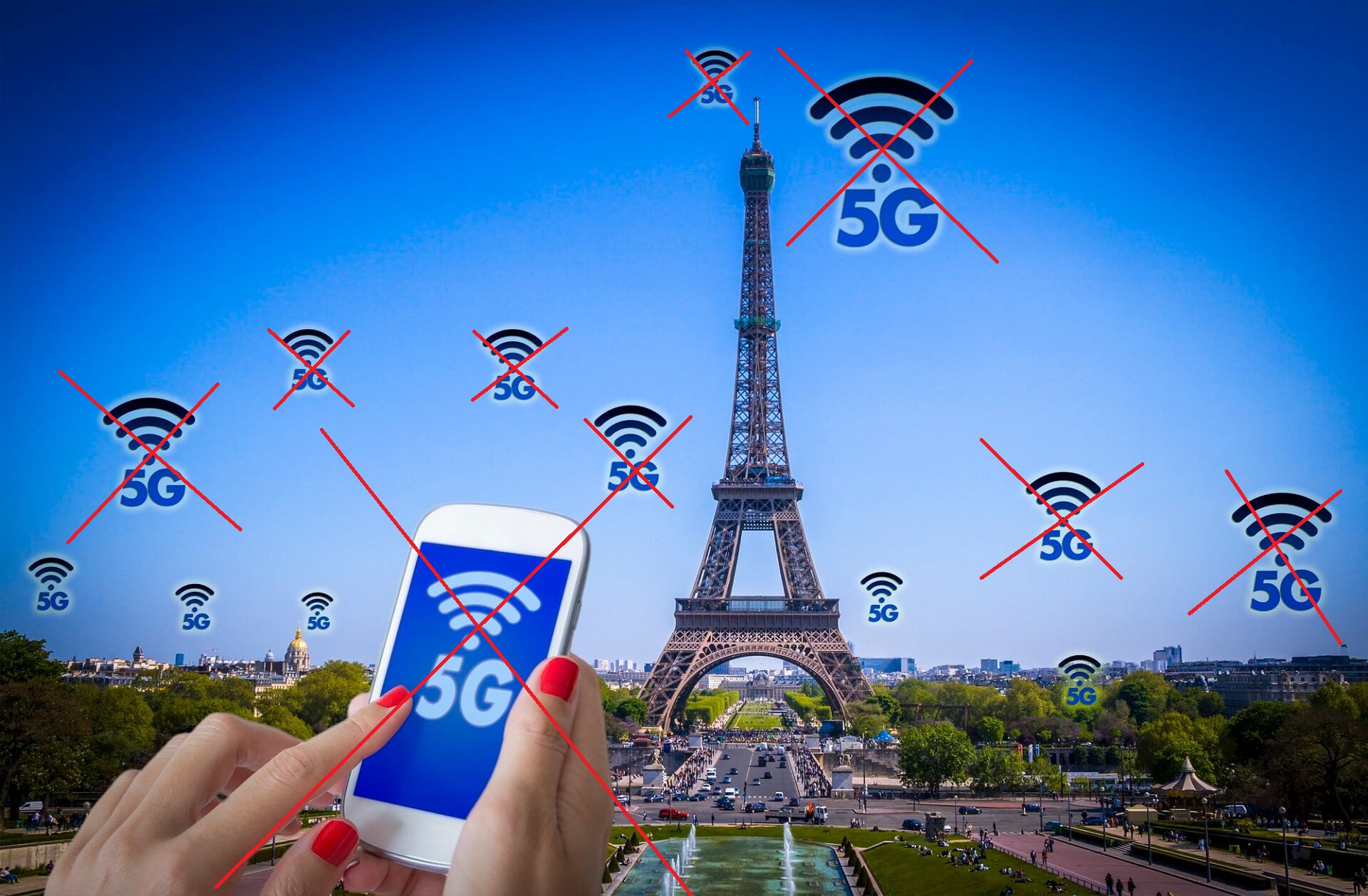 FRANCUSKIE ORGANIZACJE POZARZĄDOWE DOMAGAJĄ SIĘ ZATRZYMANIA SIECI 5G