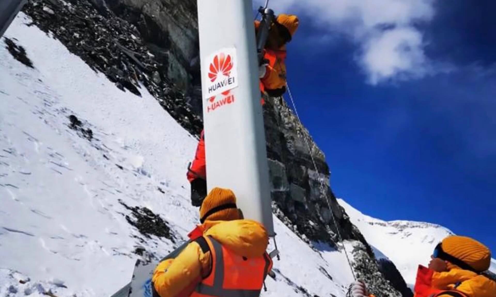 WIEŻA 5G ZAINSTALOWANA NA MOUNT EVEREST!