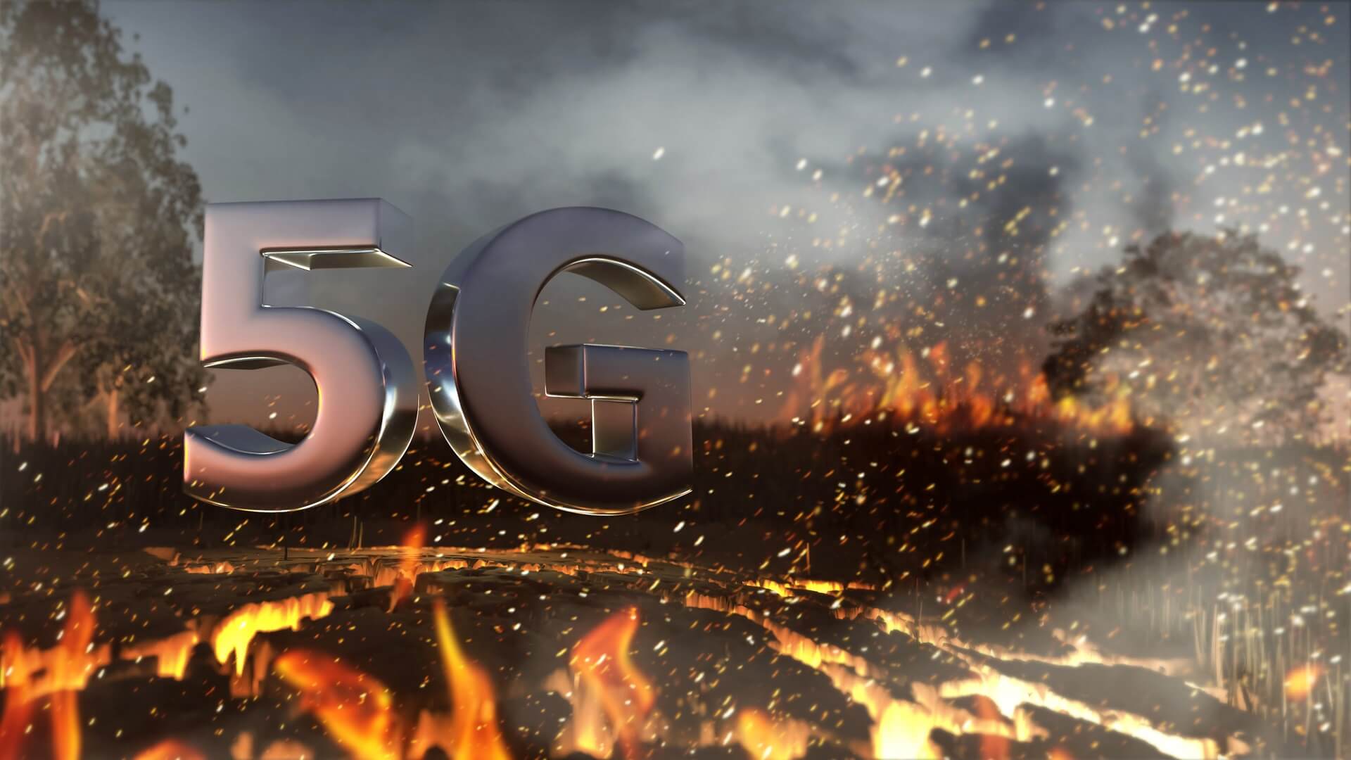 WE FRANCJI SPŁONĘŁY KOLEJNE MASZTY 5G