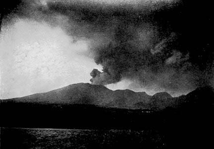 Montagne Peleé 26 maja 1902 roku, 18 dni po wielkiej erupcji